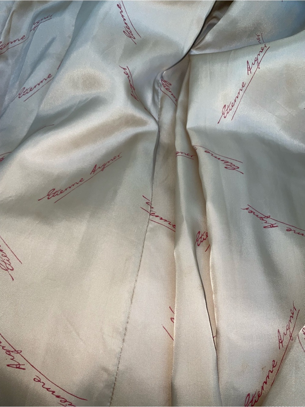 Etienne Aigner Beige Trench Coat - Picture 3 of 13